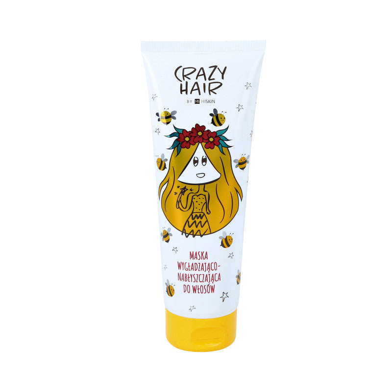 HISKIN CRAZY HAIR Masque capillaire au miel pour brillance et lissage 250 ml