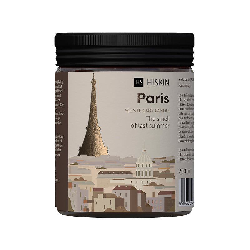 HISKIN HOME BON VOYAGE Sojakerze Paris 200 ml