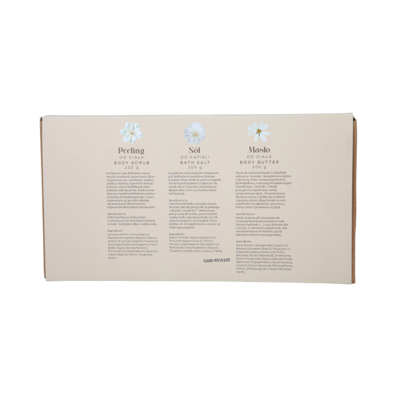 HISKIN LADY Zestaw dla kobiet Sól do kąpieli + Peeling do ciała + Masło do ciała Salted Caramel 3x200 ml #3