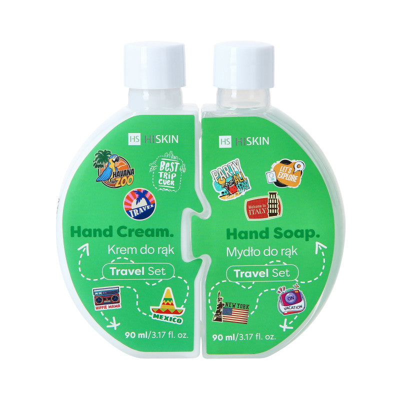 HISKIN PUZZLE HAND Puzzle crème pour les mains + savon pour les mains 2 x 90 ml