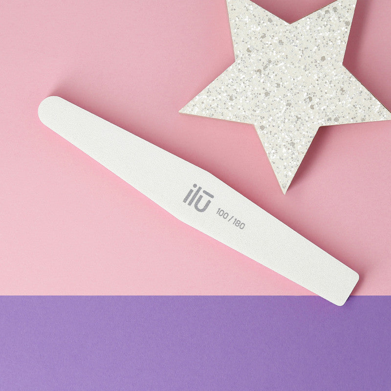 ilū 2v1 Pilník a leštička na nehty, lichoběžník, 180/100 #5