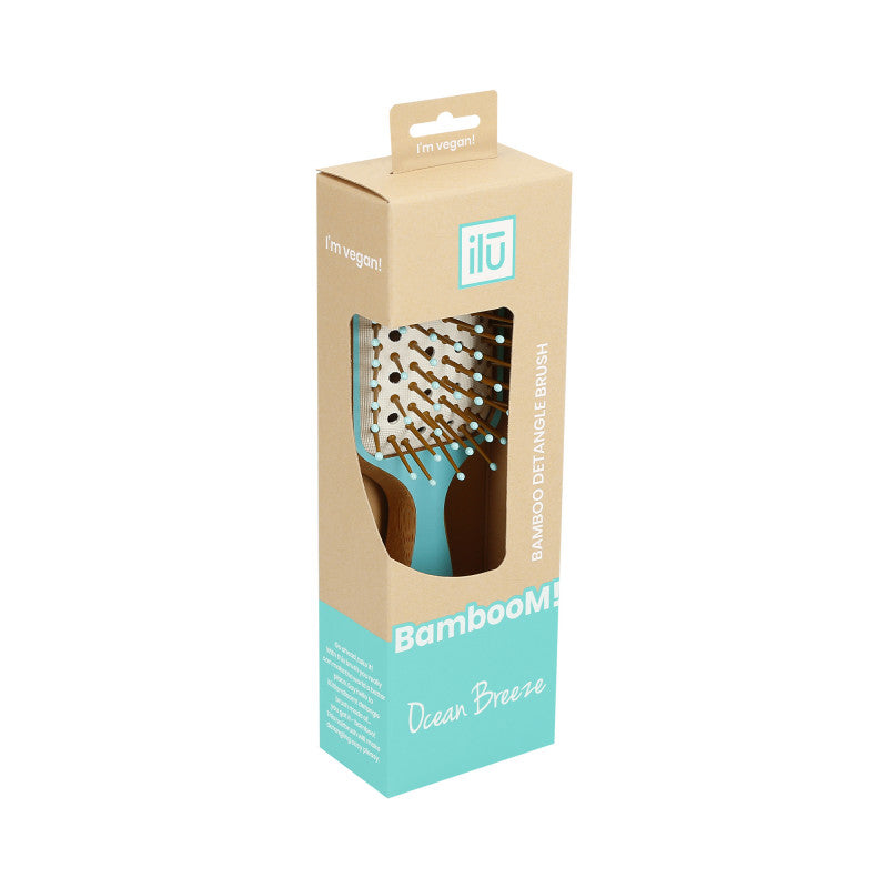 ilū BambooM! Bamboo Hairbrush - Ocean Breeze Brosse à cheveux #3