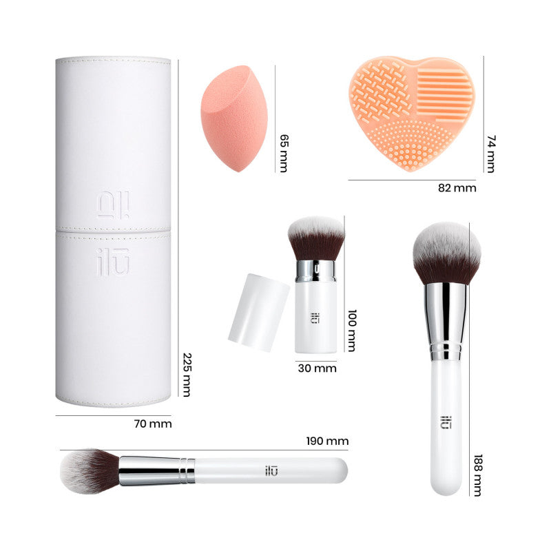 ilū Orange Is The Happiest Color - Set Pennelli Makeup #2