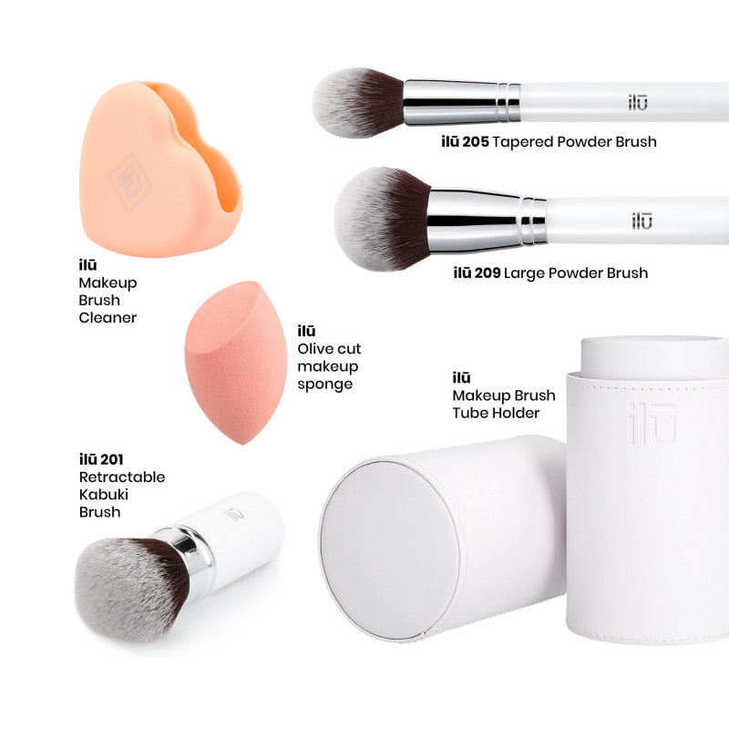 ilū Orange Is The Happiest Color - Set Pennelli Makeup #3