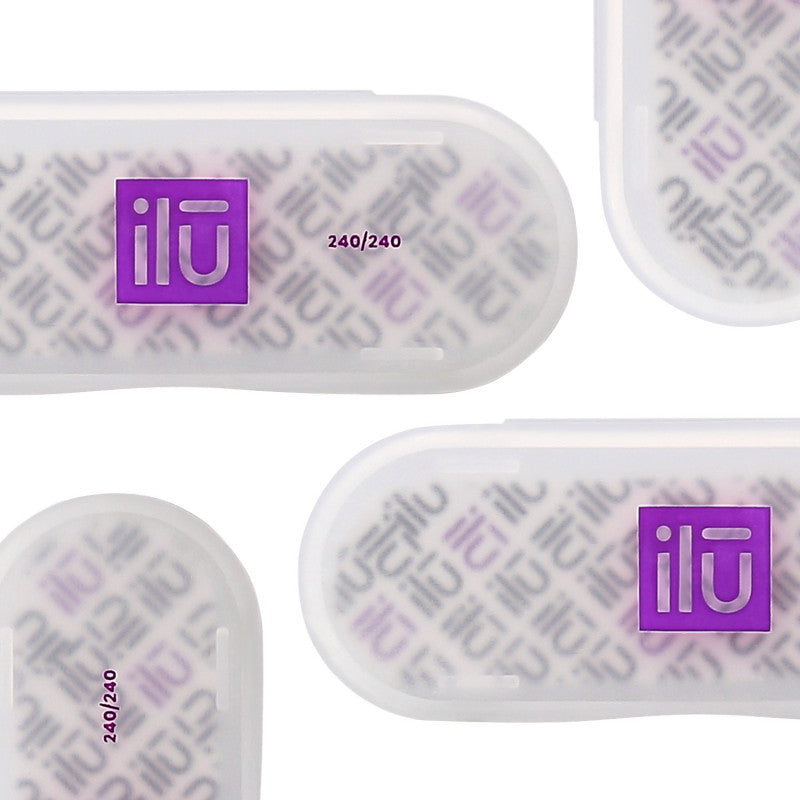 ilū Mini Gerade Nagelfeile Mit Koffer, Körnung 240/240 #3