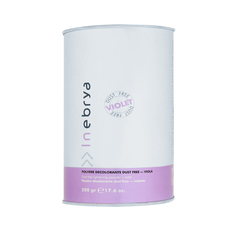 INEBRYA DE-COLOR VIOLET Staubfreier Pulveraufheller mit violettem Pigment 500 g