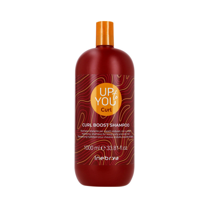 INEBRYA UP TO YOU CURL BOOTS Feuchtigkeitsspendendes Shampoo für lockiges Haar 1000 ml