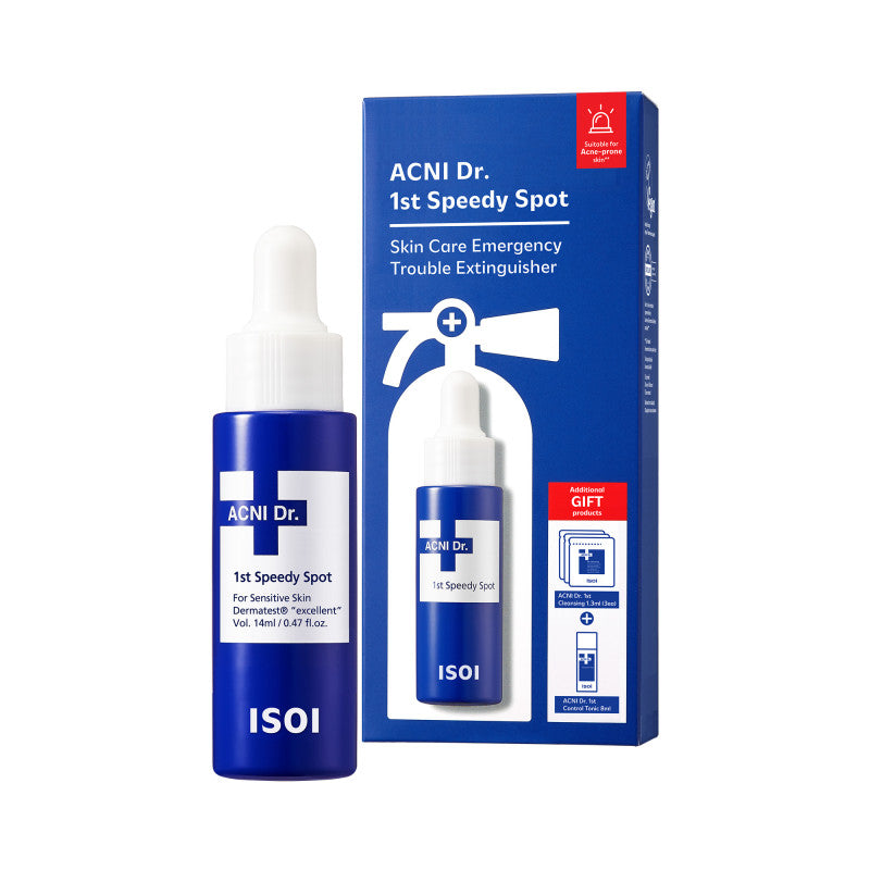ISOI ACNI DR. 1° SPEEDY SPOT Cofanetto per acne 14 ml + 8 ml + 1,3 ml
