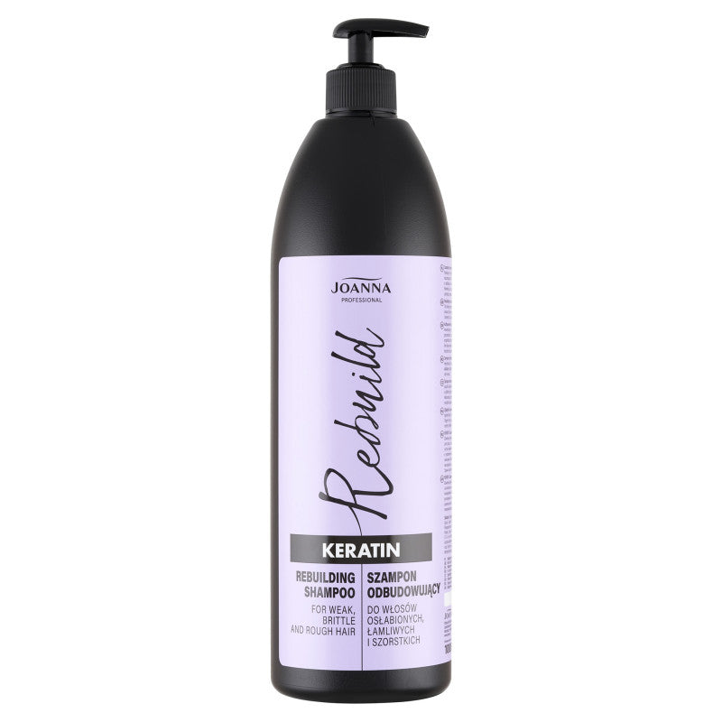 Joanna Rebuilding Shampoo ricostituente con cheratina 1000 ml