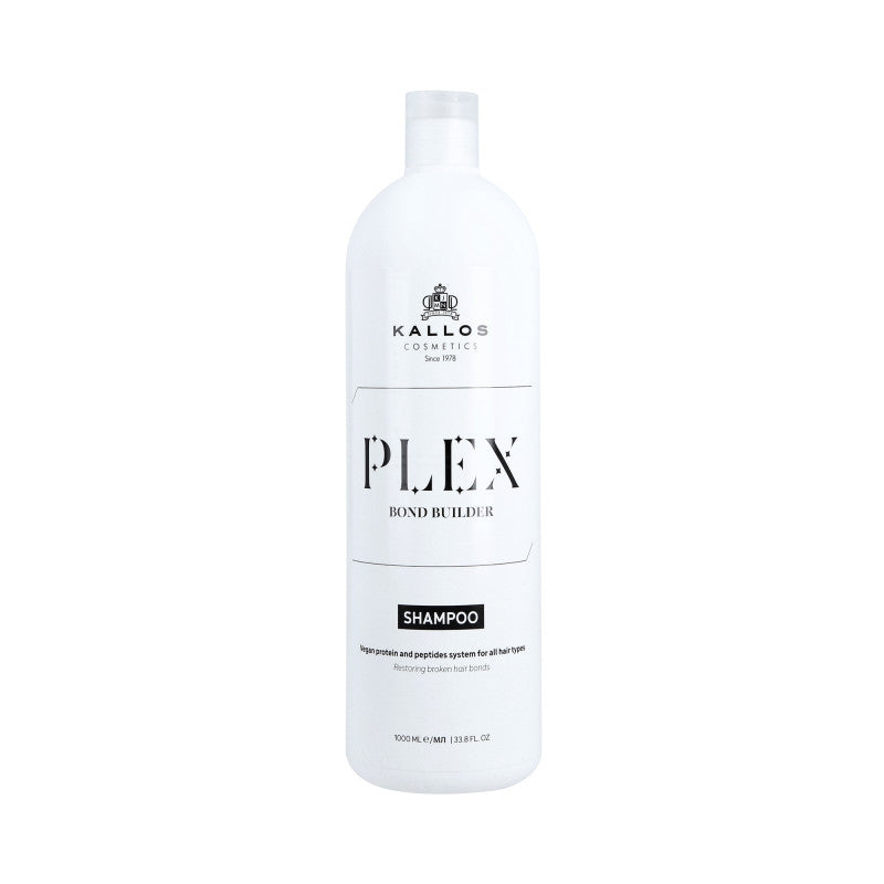 KALLOS PLEX BOND BUILDER Shampoo per capelli con proteine vegetali e peptidi 1000ml