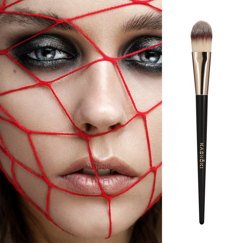 KASHŌKI 104 Štětec na jazyk pro podkladovou a krémovou kosmetiku #4