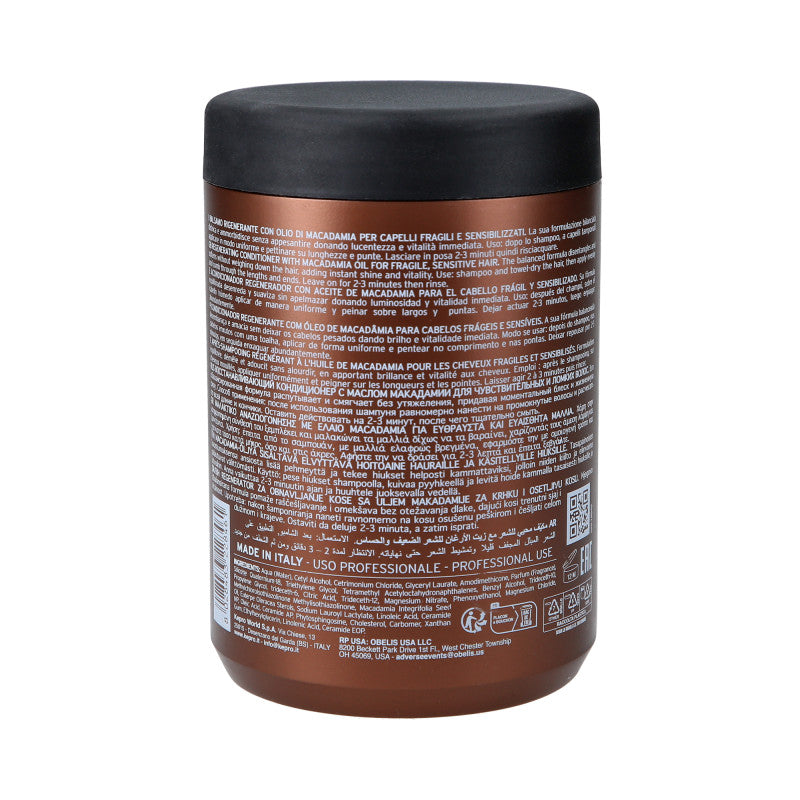 KAYPRO MACADAMIA Regenerująca odżywka do włosów cienkich i łamliwych 1000 ml #2