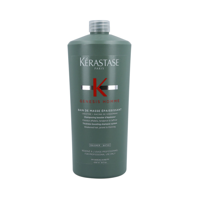 KÉRASTASE GENESIS HOMME BAIN DE MASSE Kąpiel pogrubiająca, zapobiegająca wypadaniu włosów 1000 ml