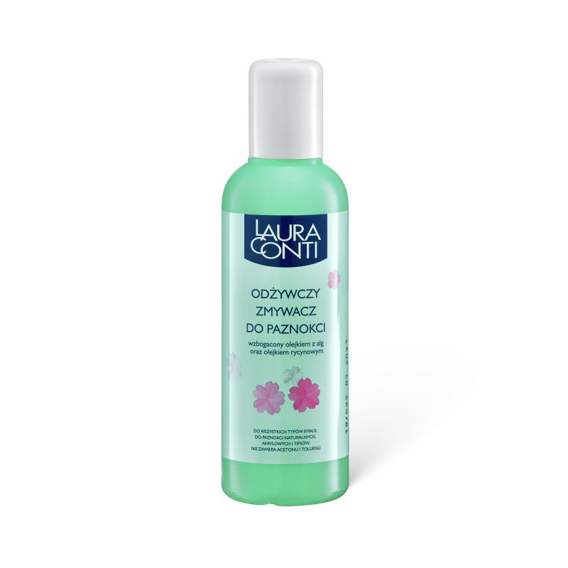 LAURA CONTI Odżywczy zmywacz do paznokci z olejkiem z alg 95 ml