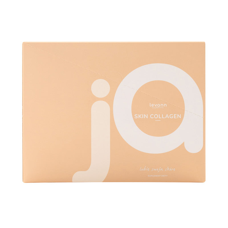 LEVANN “jA” Suplement diety kolagen truskawka&rabarbar 30 saszetek