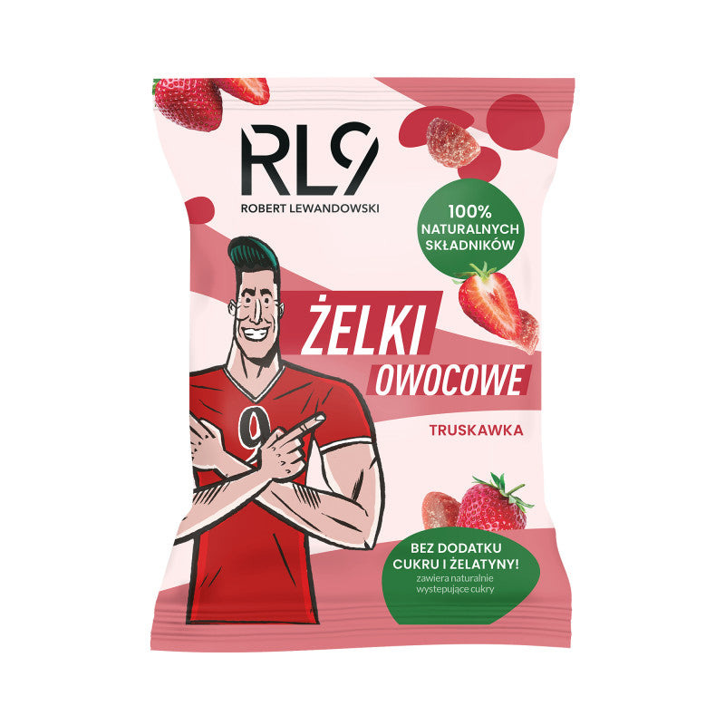 RL9 Żelki owocowe, Truskawka 35 g