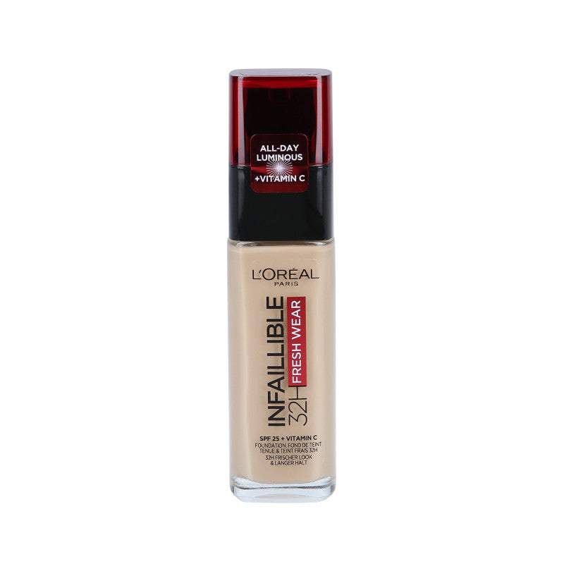 L’OREAL PARIS INFAILLIBLE 32H SPF25 Fresh Wear Podkład do twarzy 200 Natural Linen 30 ml