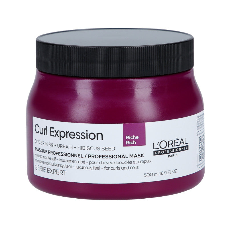 L'OREAL PROFESSIONNEL SERIE EXPERT CURL EXPRESSION RICH Maschera idratante intensiva per capelli ricci 500 ml