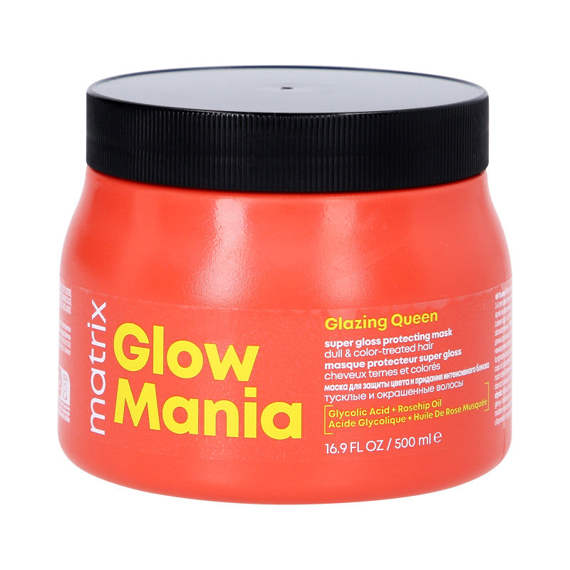 MATRIX TOTAL RESULTS GLOW MANIA Nabłyszczająca maska do włosów farbowanych 500 ml