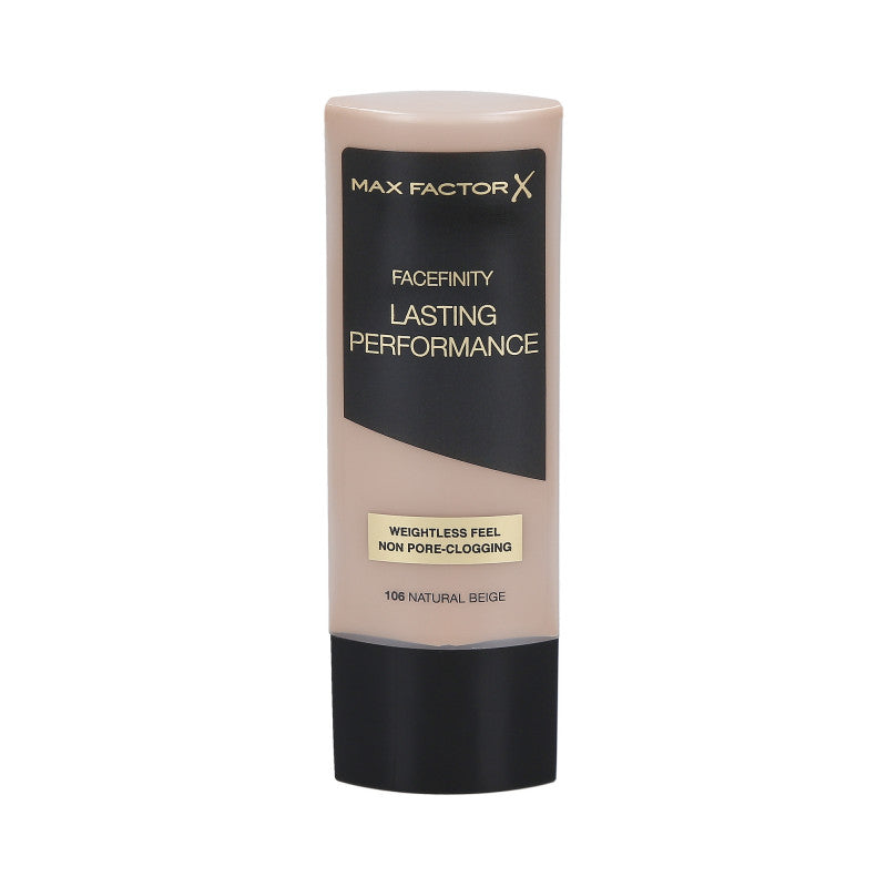 MAX FACTOR LASTING PERFORMANCE Długotrwały podkład o mocnym kryciu 106 Natural Beige 35 ml