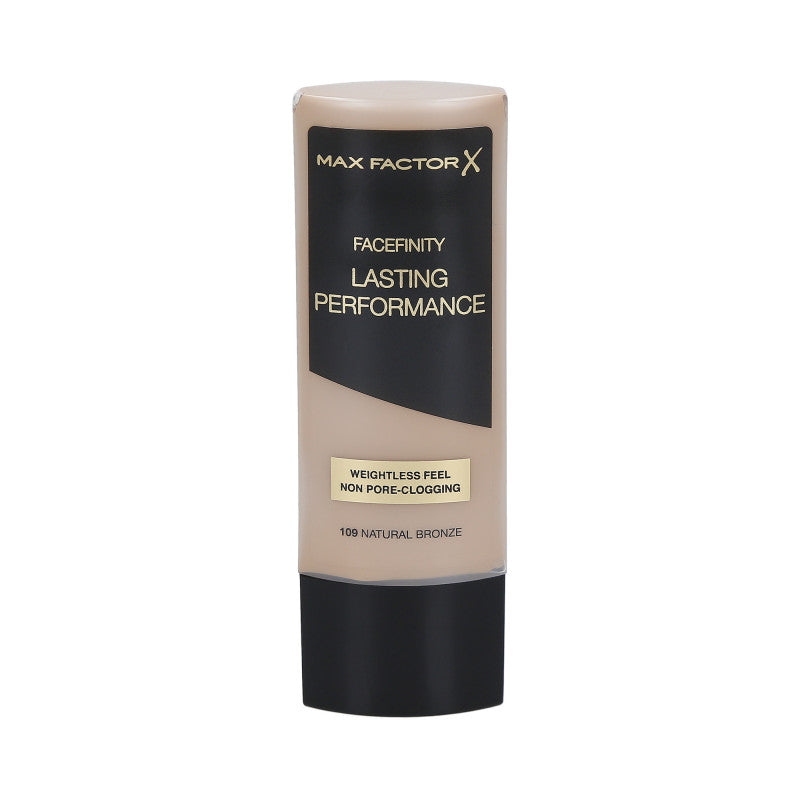 MAX FACTOR LASTING PERFORMANCE Długotrwały podkład o mocnym kryciu 109 Natural Bronze 35 ml