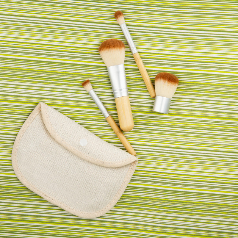 MIMO Podróżny zestaw 4 pędzli do makijażu #5