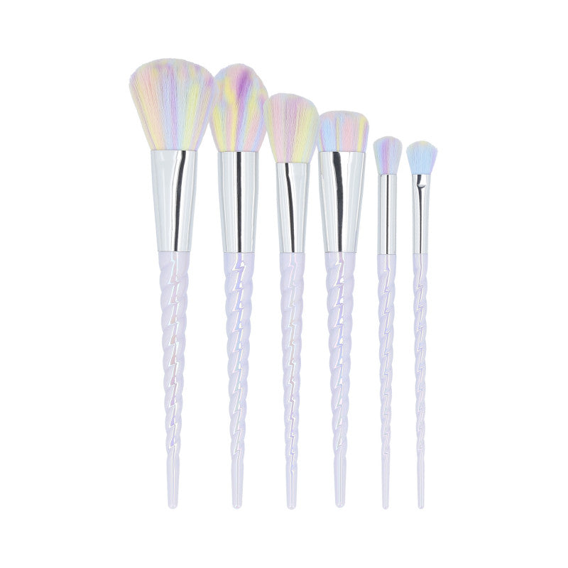 MIMO Set de 6 Pinceaux de Maquillage, Licorne, Pastel
