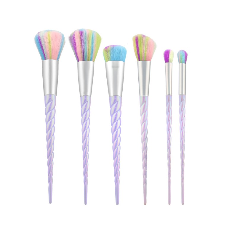 MIMO Set 6 Pinceaux Maquillage Licorne