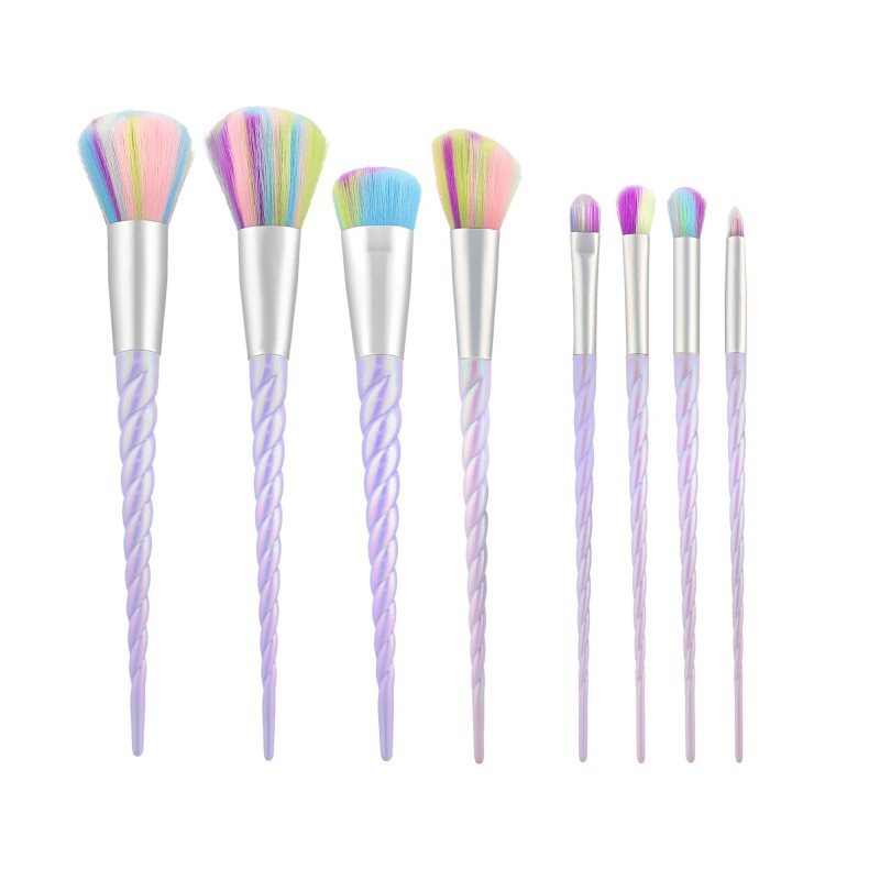 MIMO Set 8 Pinceaux A Maquillage Licorne
