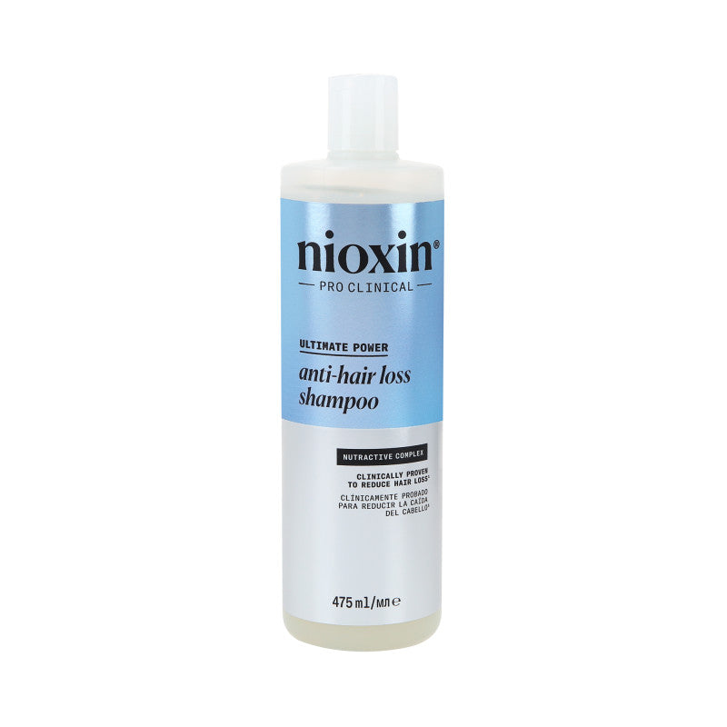 NIOXIN PRO CLINICAL ULTIMATE POWER HAIR FALL DEFENSE Szampon przeciw wypadaniu włosów 475 ml
