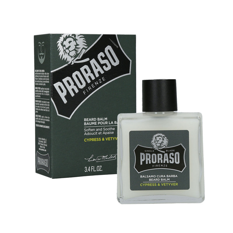 PRORASO SINGLE BLADE Cypress&Vetyver Balsam do brody 100 ml