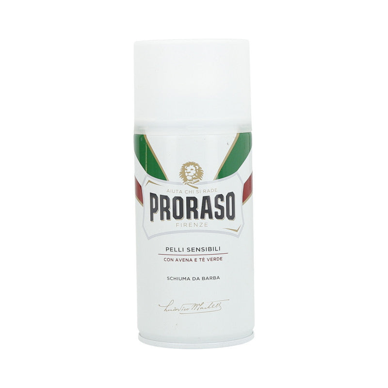 PRORASO WHITE Mousse à raser apaisante 300ml
