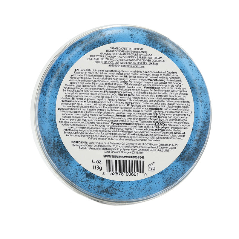 REUZEL Blue Pomata blu a base d’acqua per capelli 113g #2