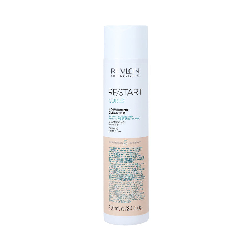 REVLON RE/START CURLS Feuchtigkeitsshampoo für lockiges Haar, 250 ml