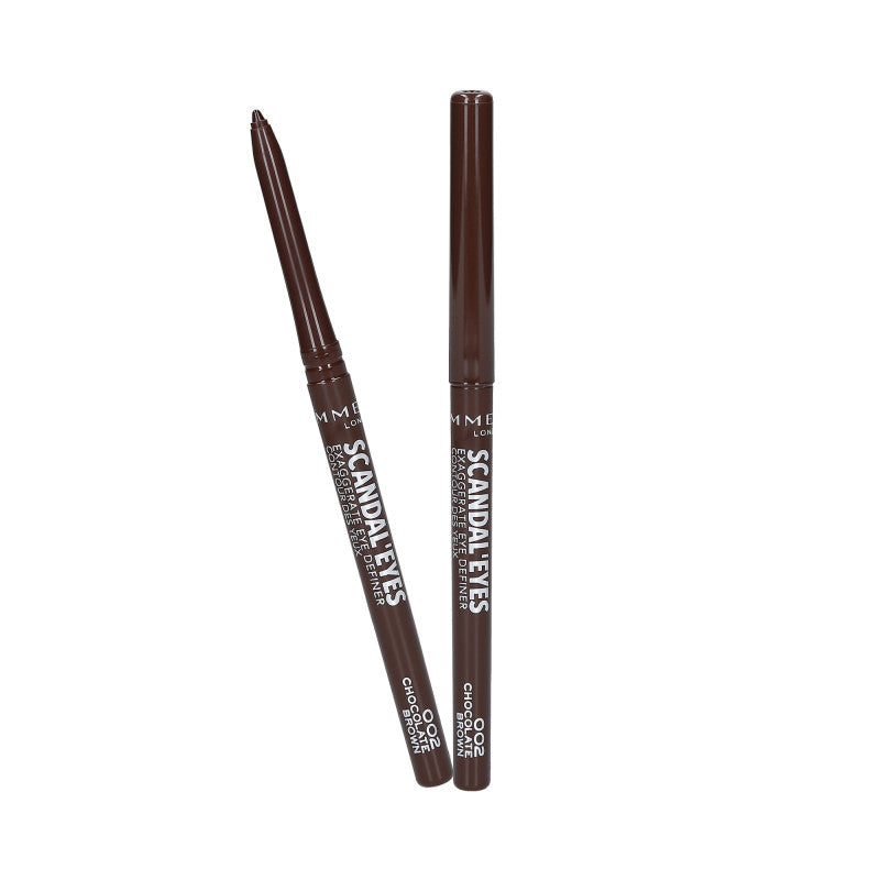 RIMMEL SCANDAL’EYES EXAGGERATE Kredka do oczu 002 Chocolate Brown