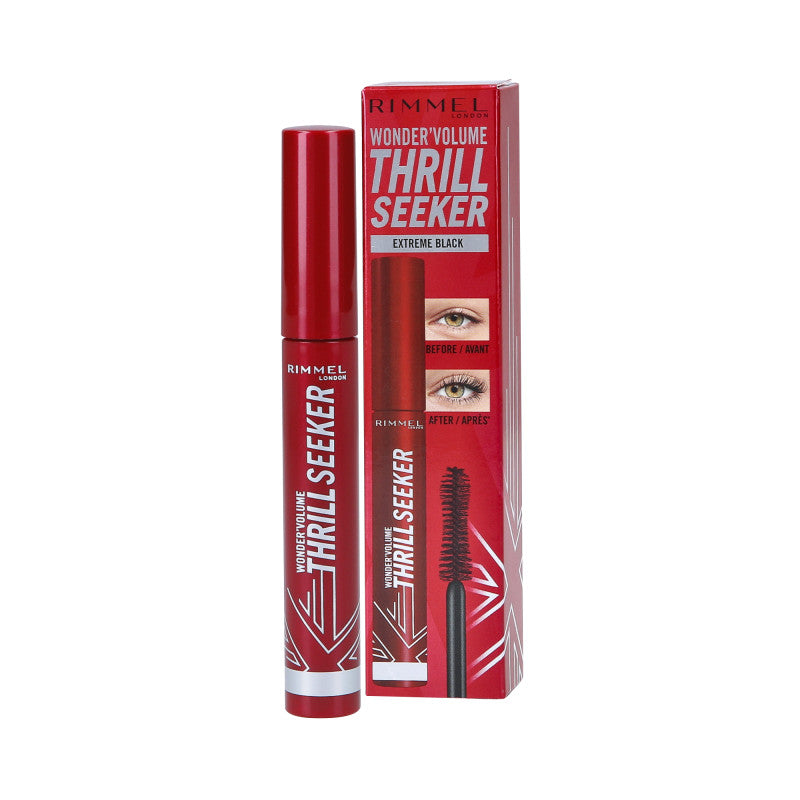 RIMMEL WONDER VOLUME THRILL SEEKER Wimperntusche für mehr Volumen, schwarz 8ml