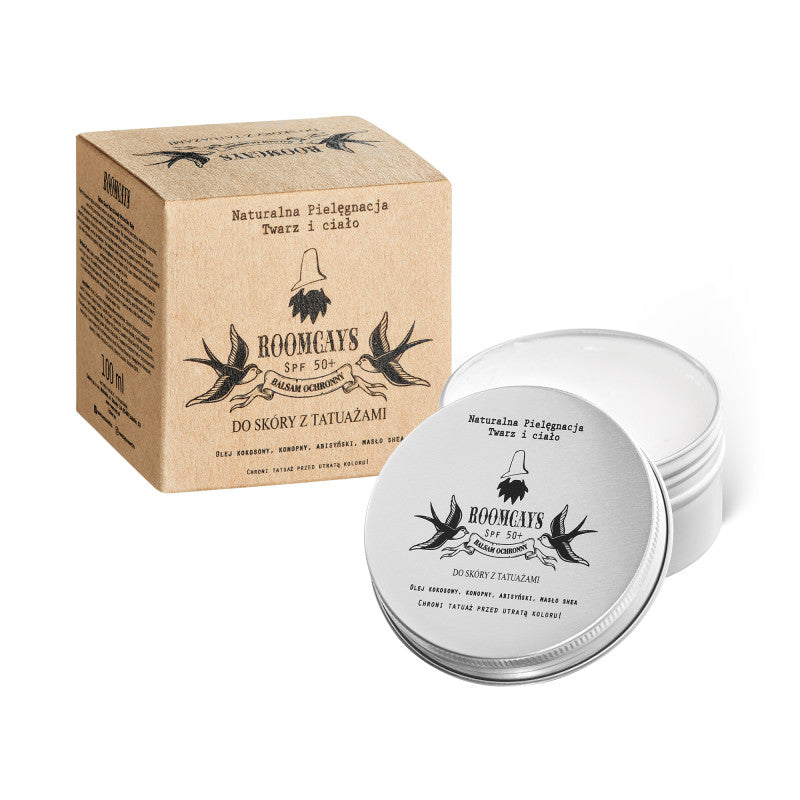 ROOMCAYS Ochranný krém s SPF pro péči o tetování 100 ml