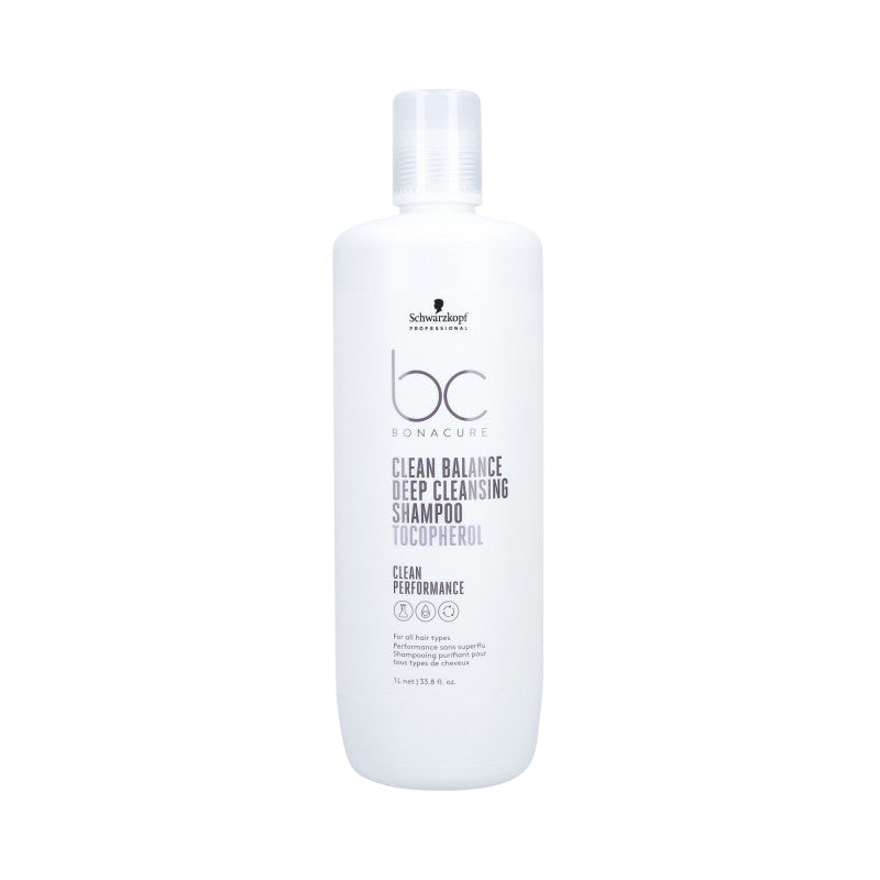 SCHWARZKOPF BC CLEAN BALANCE NETTOYAGE EN PROFONDEUR Shampooing 1000ml