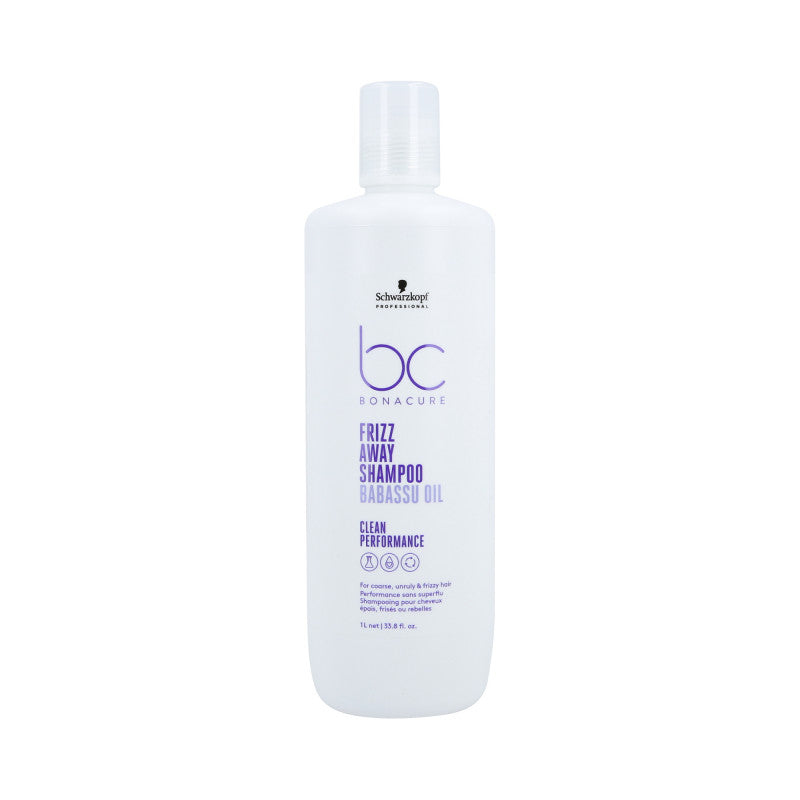 SCHWARZKOPF PROFESSIONAL BONACURE FRIZZ AWAY Szampon wygładzający do włosów puszących 1000 ml
