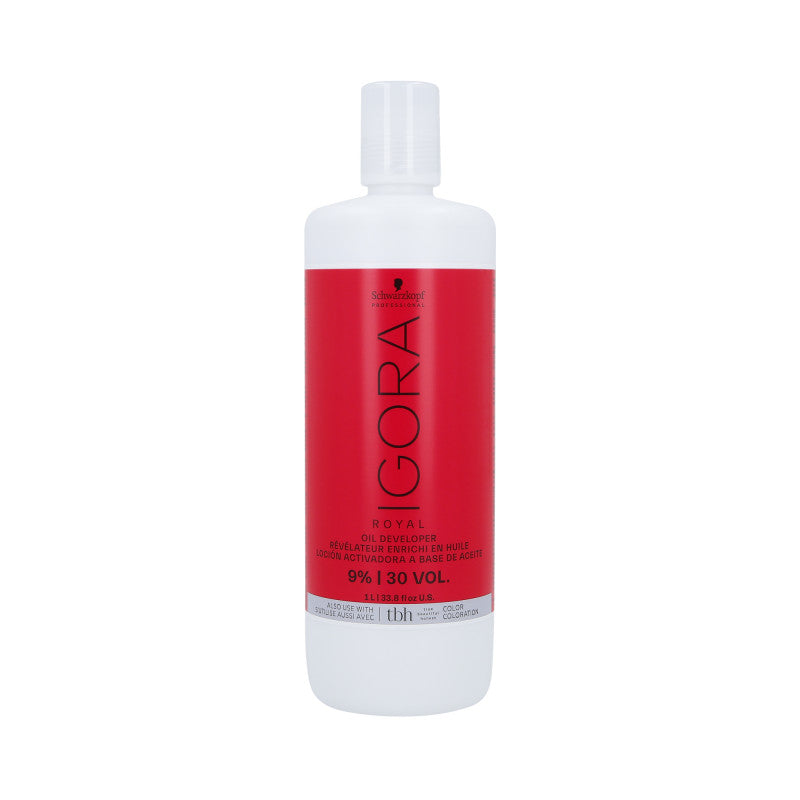 SCHWARZKOPF PROFESSIONAL IGORA OIL DEVELOPER Utleniacz 9% 1000 ml