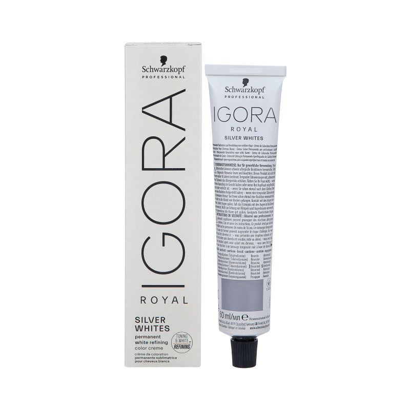 Schwarzkopf Professional Igora Royal Absolutes Silver White Colorazione per capelli grigi 60 ml