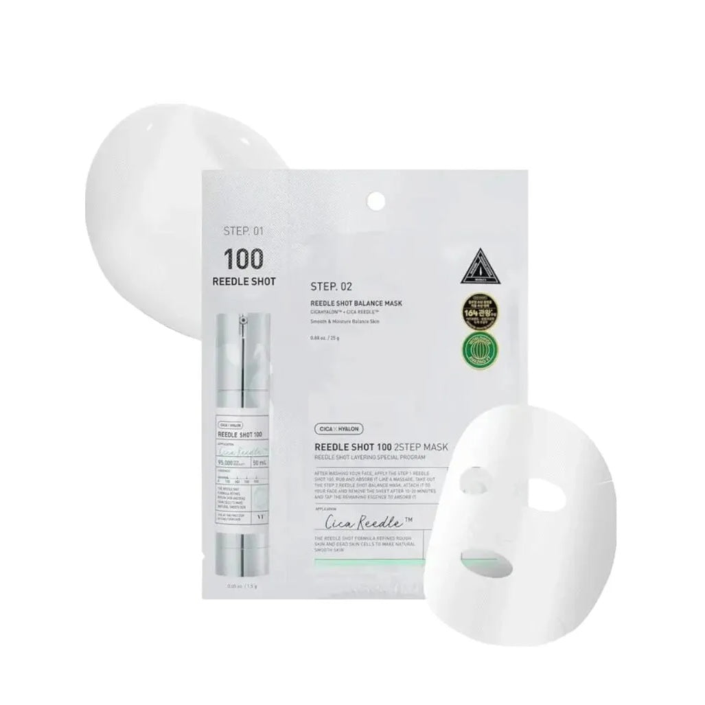 VT COSMETICS REEDLE SHOT 100 2STEP Maska 2-etapowa 1,5 g + 25 g #2