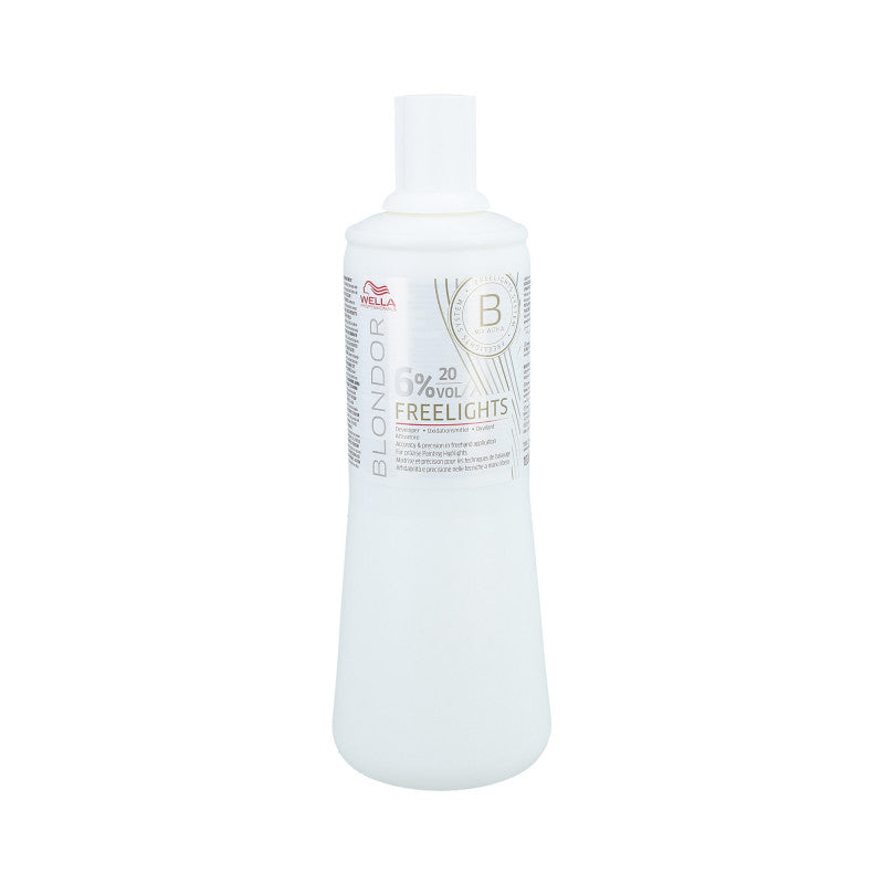 WELLA PROFESSIONALS BLONDOR Freelights Oxidační emulze 6% 1000ml