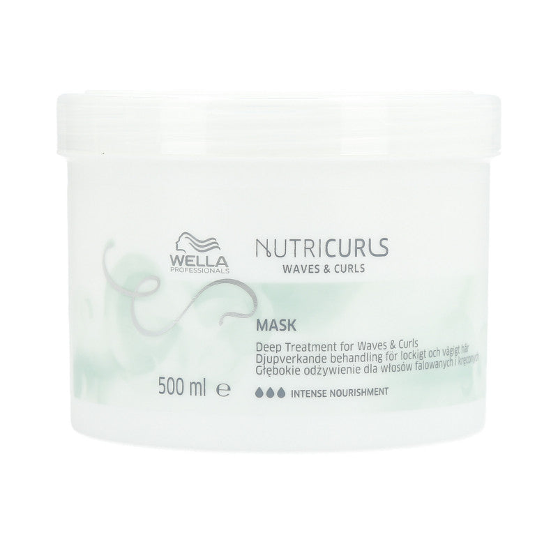 WELLA PROFESSIONALS NUTRICURLS Maschera per capelli ricci e mossi 500ml