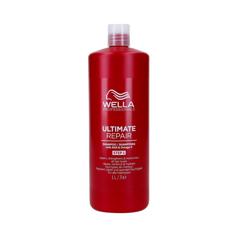 WELLA PROFESSIONALS ULTIMATE REPAIR Shampoing réparateur détoxifiant pour cheveux 1000ml