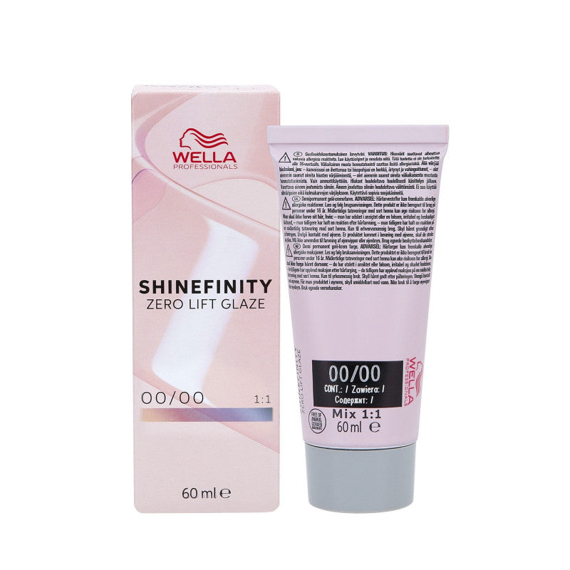 WELLA SHINEFINITY ZERO LIFT GLAZE Color crème semi-permanente 60ml