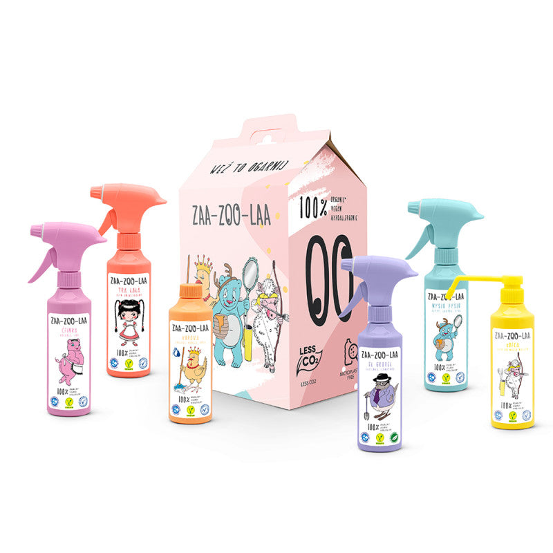 ZAA-ZOO-LAA Kit per la pulizia della casa